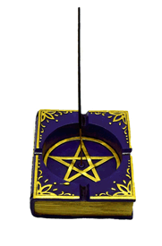 Purple Pentagram Incense Burner/Ashtray